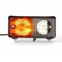 Luč prednja LED pozicija+žarnica smernik 12-24v, LEVA w